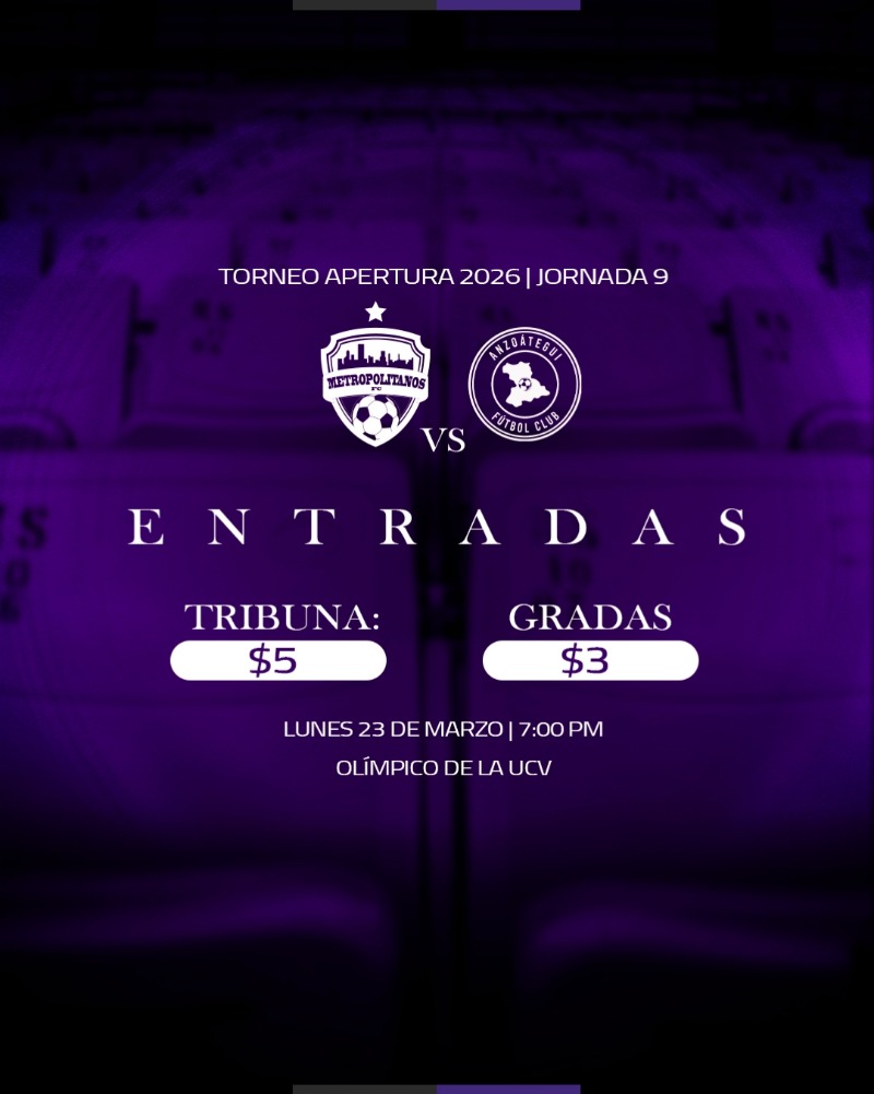 METROPOLITANOS VS ANZOATEGUI